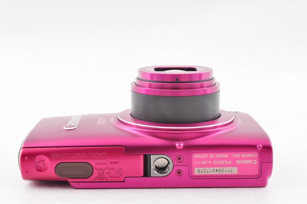 (動作未確認)Canon IXY 620F PC2013 Canon IXY 620F Pink 12.1MP Digital Camera Compact Point